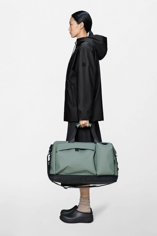 Unisex τσάντα ταξιδιού - Rains Otaru Weekend Bag Sage 12890 Unisex τσάντα ταξιδιού - Rains Otaru Weekend Bag Sage 12890