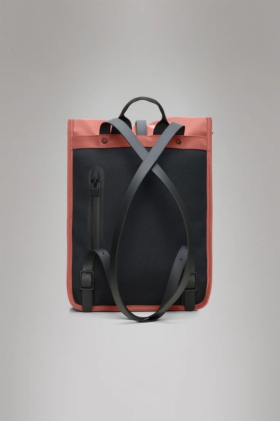 Unisex κεραμιδί τσάντα πλάτης - Rains Rolltop Rucksack Mini Honor 13330