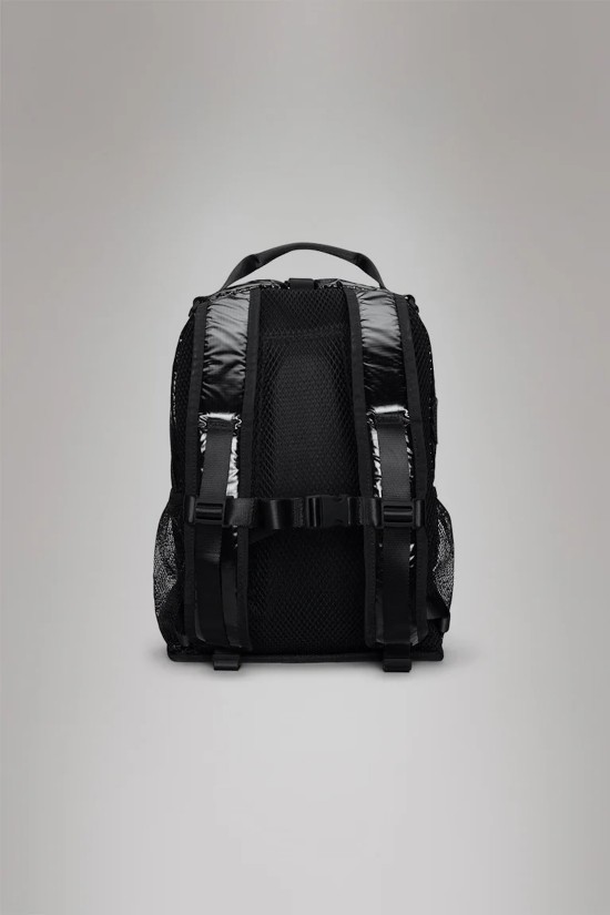 Unisex μαύρο σακίδιο πλάτης - Rains Sibu 14680 Unisex μαύρο σακίδιο πλάτης - Rains Sibu 14680