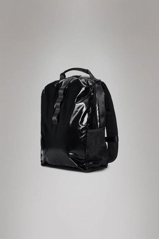 Unisex μαύρο σακίδιο πλάτης - Rains Sibu 14680 Unisex μαύρο σακίδιο πλάτης - Rains Sibu 14680