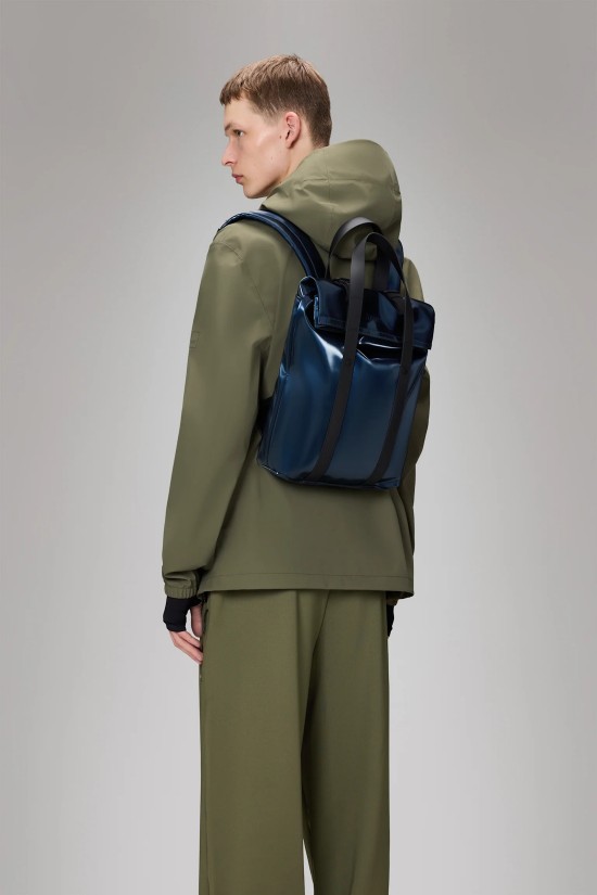 Unisex mini αδιάβροχη τσάντα πλάτης - Rains Spill 12780