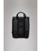Unisex mini αδιάβροχη μαύρη τσάντα πλάτης - Rains Black 12780