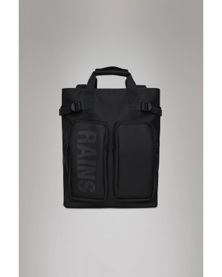 Unisex μαύρη τσάντα πλάτης - Rains Texel 14240 Unisex μαύρη τσάντα πλάτης - Rains Texel 14240