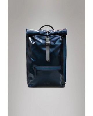 Unisex Μπλε Αδιάβροχη τσάντα πλάτης - Rains Rolltop Spill 13320 Unisex Μπλε Αδιάβροχη τσάντα πλάτης - Rains Rolltop Spill 13320