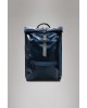 Unisex Μπλε Αδιάβροχη τσάντα πλάτης - Rains Rolltop Spill 13320