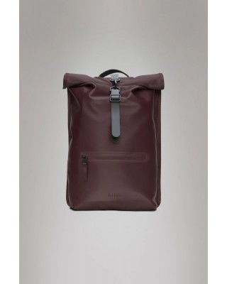 Unisex Μπορντό Αδιάβροχη τσάντα πλάτης - Rains Rolltop Depth 13320 Unisex Μπορντό Αδιάβροχη τσάντα πλάτης - Rains Rolltop Depth 13320