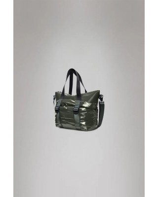 Unisex χακί αδιάβροχη τσάντα puffer - Rains Swamp 14010 Unisex χακί αδιάβροχη τσάντα puffer - Rains Swamp 14010