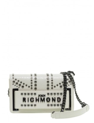 Γυναικεία λευκή τσάντα χιαστί - John Richmond RWP26148BO