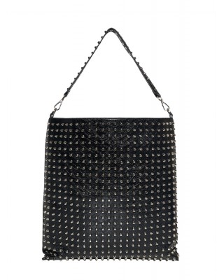 Γυναικεία μαύρη τσάντα με τρούκς - John Richmond RWP26200BO