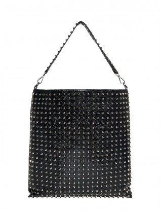 Γυναικεία μαύρη τσάντα με τρούκς - John Richmond RWP26200BO