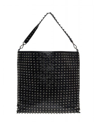 Γυναικεία μαύρη τσάντα με τρούκς - John Richmond RWP26200BO