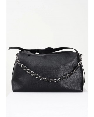 Γυναικεία μαύρη τσάντα ώμου - John Richmond RWA25222BO