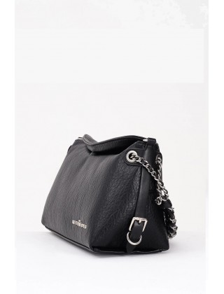 Γυναικεία μαύρη τσάντα ώμου - John Richmond RWA25223BO