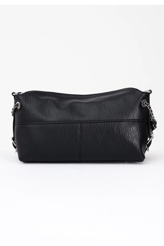 Γυναικεία μαύρη τσάντα ώμου - John Richmond RWA25223BO Γυναικεία μαύρη τσάντα ώμου - John Richmond RWA25223BO