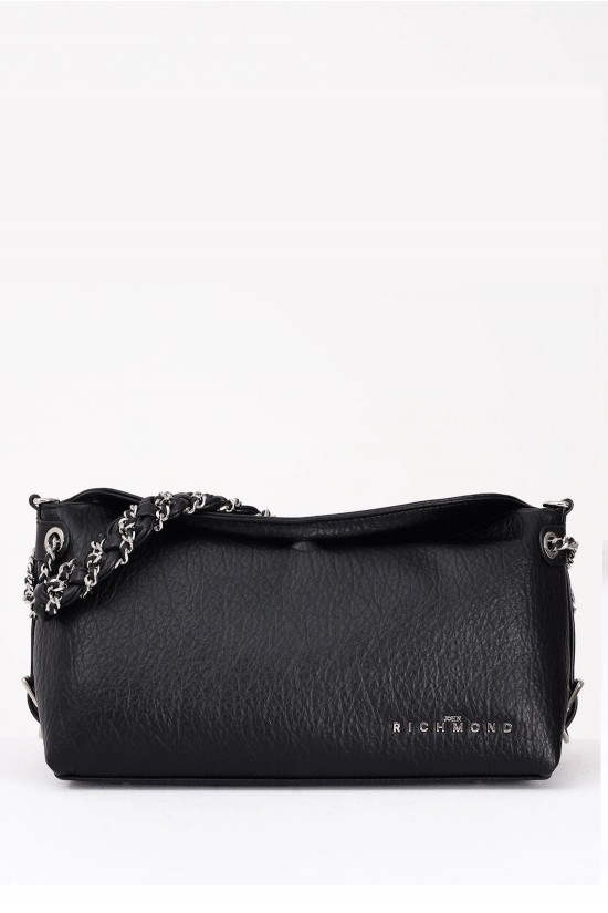 Γυναικεία μαύρη τσάντα ώμου - John Richmond RWA25223BO Γυναικεία μαύρη τσάντα ώμου - John Richmond RWA25223BO