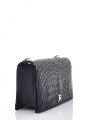 Γυναικεία μαύρη τσάντα με στρας - John Richmond RWP25035BO