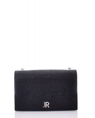 Γυναικεία μαύρη τσάντα με στρας - John Richmond RWP25035BO