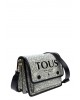 Γυναικεία ασπρόμαυρη μεσαία τσάντα χιαστί - Tous Kaos mini 195890601