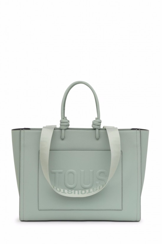 Γυναικεία μεγάλη τσάντα shopper φιστικί  - Tous 2002005847