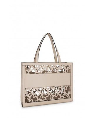 Γυναικεία μπεζ τσάντα ΄ώμου - Tous Amaya Shopping 195900736 Γυναικεία μπεζ τσάντα ΄ώμου - Tous Amaya Shopping 195900736