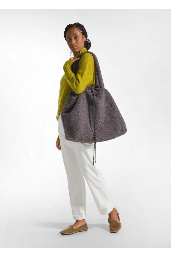 Γυναικεία teddy shopper τσάντα - Deha D12952