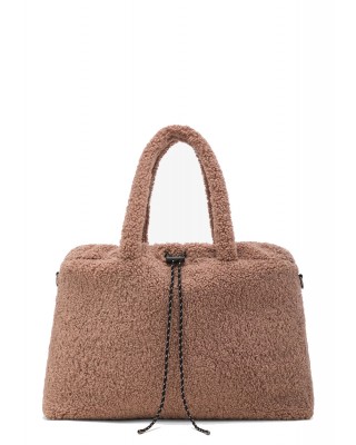Γυναικεία teddy shopper τσάντα - Deha D12952