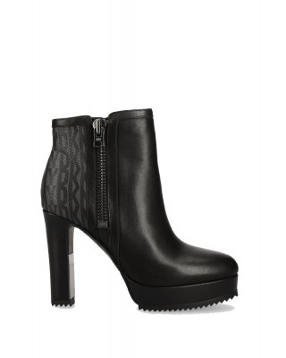 Γυναικεία καφέ δερμάτινα μποτάκια - DKNY Liana K2386417