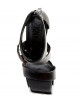 Γυναικεία μαύρα δερμάτινα πέδιλα - DKNY Revelyn K2387204
