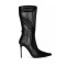 Γυναικεία μαύρη ψηλοτάκουνη μπότα - Jeffrey Campbell Selena 