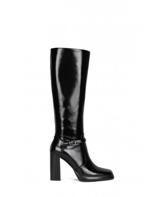 Γυναικείες Μαύρες Μπότες - Jeffrey Campbell Iggie 0101003864 Γυναικείες Μαύρες Μπότες - Jeffrey Campbell Iggie 0101003864