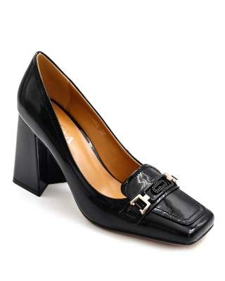 Γυναικείες μαύρες ψηλοτάκουνες γόβες - Favela Darling 0116001365 Γυναικείες μαύρες ψηλοτάκουνες γόβες - Favela Darling 0116001365