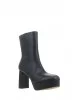 Γυναικείο μαύρο δερμάτινο μποτάκι - Favela Rubell Booties 0116001349 Γυναικείο μαύρο δερμάτινο μποτάκι - Favela Rubell Booties 0116001349