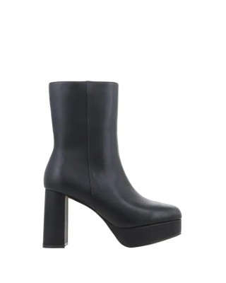 Γυναικείο μαύρο δερμάτινο μποτάκι - Favela Rubell Booties 0116001349 Γυναικείο μαύρο δερμάτινο μποτάκι - Favela Rubell Booties 0116001349