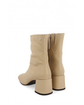 Γυναικεία εκρού δερμάτινα μποτάκια - Gioseppo Artas 70824 Γυναικεία εκρού δερμάτινα μποτάκια - Gioseppo Artas 70824