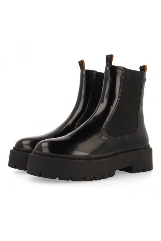 Women's black chelsea boots - Gioseppo Kraubath 67410 Women's black chelsea boots - Gioseppo Kraubath 67410