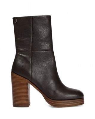 Γυναικεία ψηλοτάκουνα καφέ μποτάκια - Gioseppo Langoya 70756 
