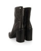 Γυναικείες δερμάτινες μαύρες μπότες - Gioseppo Andoya 70786