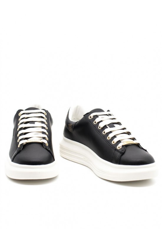 Women's Black Sneakers Vibo - Guess FL7RNOFAL12 Women's Black Sneakers Vibo - Guess FL7RNOFAL12