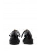 Γυναικείο μαύρο δερμάτινο loafer - Paola Ferri D3020