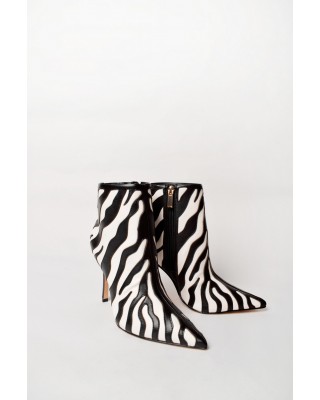 Γυναικεία δερμάτινα μποτάκια animal print - Carrano Mestico 607011 Γυναικεία δερμάτινα μποτάκια animal print - Carrano Mestico 607011