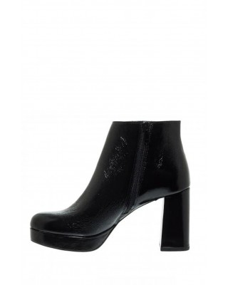 Γυναικεία δερμάτινα μαύρα μποτάκια - Mourtzi 65/93408 Γυναικεία δερμάτινα μαύρα μποτάκια - Mourtzi 65/93408