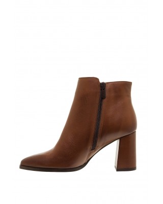 Γυναικεία δερμάτινα ταμπά μποτάκια - Mourtzi 75/75440 Γυναικεία δερμάτινα ταμπά μποτάκια - Mourtzi 75/75440