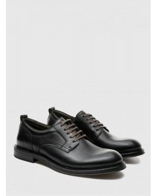 Ανδρικά μαύρα δερμάτινα μοκασίνια - Ambitious Luke 13610-6583AM Ανδρικά μαύρα δερμάτινα μοκασίνια - Ambitious Luke 13610-6583AM