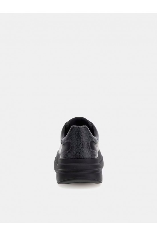 Ανδρικά μαύρα sneakers με λογότυπο - Guess Elba FMPVIBLEA12 Ανδρικά μαύρα sneakers με λογότυπο - Guess Elba FMPVIBLEA12