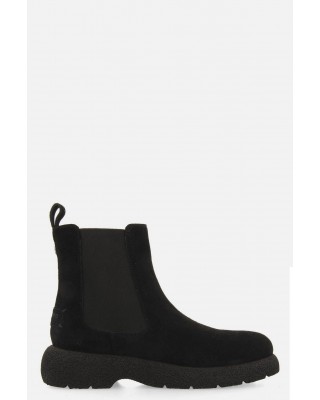 Γυναικείο μαύρο δερμάτινο μποτάκι chelsea - Gioseppo Presov 73624 Γυναικείο μαύρο δερμάτινο μποτάκι chelsea - Gioseppo Presov 73624