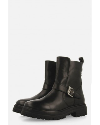 Γυναικεία μαύρα δερμάτινα μποτάκια - Gioseppo Sibirian 73252 Γυναικεία μαύρα δερμάτινα μποτάκια - Gioseppo Sibirian 73252