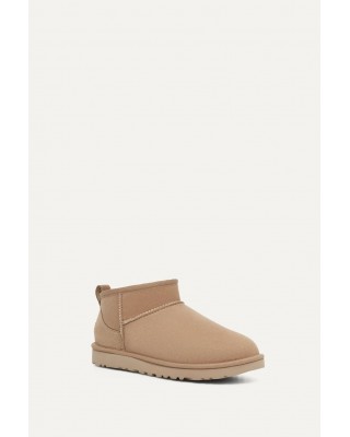 Γυναικεία μπεζ μποτάκια classic ultra mini - Ugg Sand W/1116109 Γυναικεία μπεζ μποτάκια classic ultra mini - Ugg Sand W/1116109