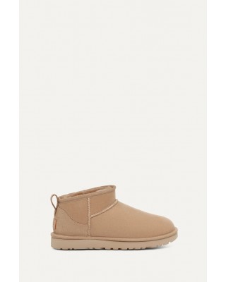 Γυναικεία μπεζ μποτάκια classic ultra mini - Ugg Sand W/1116109 Γυναικεία μπεζ μποτάκια classic ultra mini - Ugg Sand W/1116109