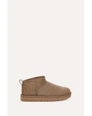 Γυναικεία καφέ-γκρι  μποτάκια ultra mini - Ugg Alp W/1116109 Γυναικεία καφέ-γκρι  μποτάκια ultra mini - Ugg Alp W/1116109