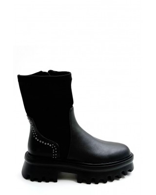 Γυναικεία μαύρα μποτάκια - Favela Avalos 0116001498 Γυναικεία μαύρα μποτάκια - Favela Avalos 0116001498